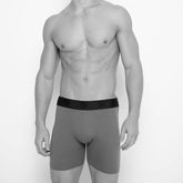BRIZIO GRAY BOXER BRIEFS - Monastery